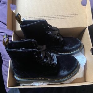 Pascal Velvet Doc Martens
